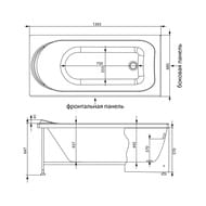 ����� ��������� Aquanet NORD ��� 140�70 �������������, ��� ������� 170193