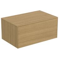 Тумба под раковину Ideal Standard CONCA (800x505x370) 1 ящик, светлый орех, со столешницей T4312Y6
