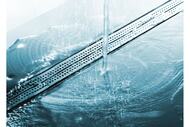 Решетка для слива TECEdrainline Дизайн "quadratum" 1500мм, матовая нержавеющая сталь 601551