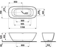 ����� LAUFEN INO 2.3130.2.000.000.1 (1700�750�520) ���.������, ���������������, ������������ ����-�������, �����