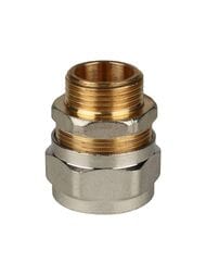 Соединитель STOUT 26х3/4"Н обжимной, для металлопластиковых труб, SFS-0001-003426 — изображение 2