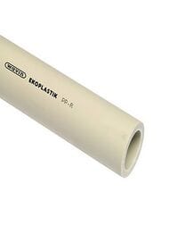Труба PPR Ekoplastik d25х4,2 PN20 цвет: серый (пог.м) STR025P20X