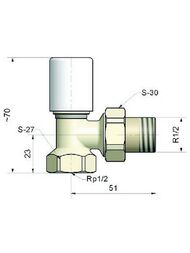 SCHLOSSER ������ ������� � ������ ������� DN 15 1/2 GZ � 1/2 GW 601400016