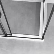 Душевой уголок Vincea Slim-N 1200x2000x800 VSR-4SN8012CLB прямоугольная черный — миниатюра 4