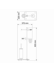 ��������� ������ WasserKRAFT K-1264BLACK "�������������", ������, ������, ������� ������