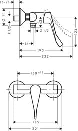 ��������� Hansgrohe Focus 31916000 ��� ���� ��������� ������������, ������� ��������