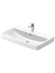 Умывальник подвесной Duravit No.1 800х460х175мм, перелив, отверстие под смеситель, белый 23758000002