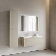 Тумба подвесная SANCOS Snob R 1.0 995х445х406, 1 ящик, доводчик, Beige Soft ,SNR1.0100LCE