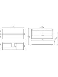 ����� ��� �������� SANCOS Urban (1190�450�550) ���������, �� 1 ��������, ����� ������ UR120-1W