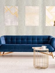 Обои виниловые на флизелине Grandeco Anastasia A55205 (1,06х10,05) штукатурка, серые (рул.)