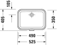 ���������� Duravit Soleil by Starck 490�350��, � ���������, ��� ��������� ��� ����� 0397490060