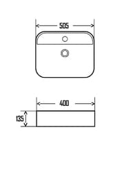 �������� AQUAme ���������� � ���. ��� ����. 505x400x135 ����� ������ AQM5001