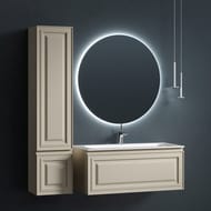 Тумба под раковину SANCOS Very (995х445х406) подвесная, один ящик, Beige Soft VR100CE