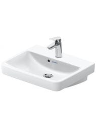 Умывальник подвесной Duravit No.1 500х400х145мм, перелив, отверстие под смеситель, белый 07435000002