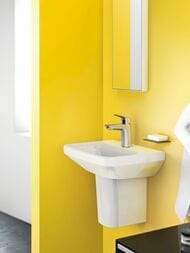 Смеситель Hansgrohe Logis 71100000 для умывальника, фиксированный излив, донный клапан — миниатюра 10