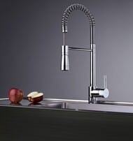 Смеситель для кухни TEKA ARK 939 CHROME однозахв,высокий,гибкий излив,душ,хром 239391210