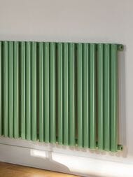 Радиатор стальной Empatiko Takt V L1 однотруб 712х1036х95 18 сек НЛ.подкл, 1292 Вт, Calm Green