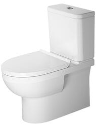 Унитаз-компакт DURAVIT Duravit  1 650х390х775 без обода, универс.выпуск, подвод снизу 2182090000+0941100005