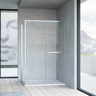 Душевой уголок Vincea Slim Soft 1400x2000x1000 VSR-1SS1014CL прямоугольная xром — миниатюра 1