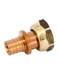 Соединитель REHAU RAUTITAN, 16х1/2"В, с накидной гайкой, бронза,  14563351001