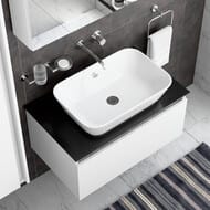 Встраиваемый смеситель для раковины VitrA Minimax Round A43549EXP однорычажный хром латунь