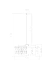 Люстра Freya Basilica (Базилика) FR5166PL-06BS, IP20,латунь