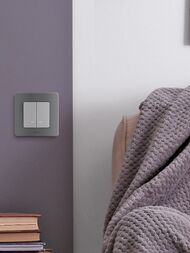 Рамка LEGRAND INSPIRIA 1 пост дымчатый 673937