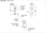 Смеситель для душа Remer Vanity V95