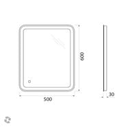 ������� BelBagno (500x30x600) � ���������� � ��������� ������������ SPC-MAR-500-600-LED-TCH