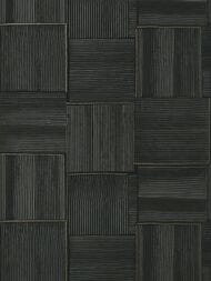 Обои флизелиновые Thibaut Paramount Modern Resource (0,69х8,22) черные T421 (рулон)
