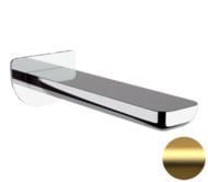 Излив настенный Remer Infinity 91IBG, 180 мм, золото брашированное — миниатюра 1