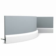 Плинтус гибкий Orac Decor SX182F (50х13х2000) белый (шт.)