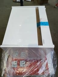 Уценка! Тумба под умывальник AQUATON Марти 55 1A263201MY010 427х532х400 подвесная, белый/дуб эдгрейн