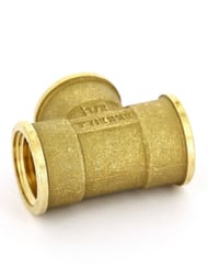 Тройник Tiemme 1/2"Вх1/2"Вх1/2"В латунь, 1500003