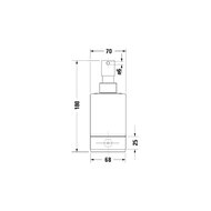 ������� ������� ���� DURAVIT Karree ���������, ����: ����/������� ������ 0099541000
