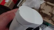 Уценка! Гигиенический душ Hansgrohe Bidette S с запорным вентилем, шланг 1250мм, белый мат. 29230700 - уценка. — миниатюра 3