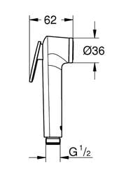 ������������� ����� (������) Grohe Tempesta-F 28020L01 �����