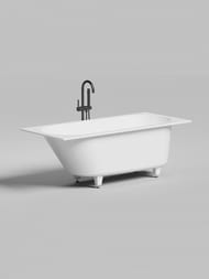 Ванна встраив. Salini Ornella Kit (1600х700х600) иск.камень, S-Sense, матовый 102416MF