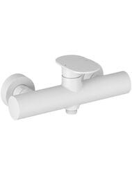 Смеситель для душа RAVAK Spring SG 032.10WHM настенный, без лейки, белый мат X070571