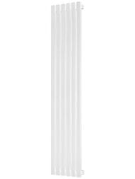 Дизайн-радиатор STOUT Tube Quadro 6 секц. ниж.центр.подкл. QV40-1750-6 CU RAL1T104S9016 белый.муар