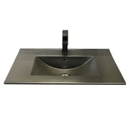 Тумба COMFORTY Франкфурт-75 (750х560х465) подвесная, с раков., дуб шоколадно-коричневый 00-00000889