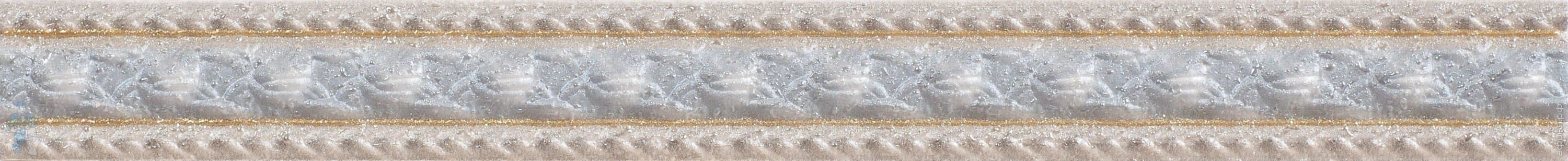 Золотой бордюр для плитки на пол