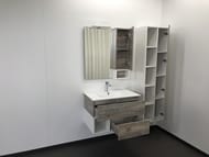 Зеркало-шкаф COMFORTY Турин-75 (750х800х140) подвесной, дуб бежевый 00004144198
