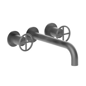 Смеситель для раковины Fantini Fontane Bianche 47P5P013B встраиваемый, двухзахватный Matt Gun Metal