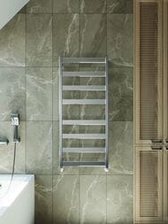 GROTA BREZZA Полотенцесушитель "Лесенка" водяной 530x1200 крашеный, диаг/ниж.подкл. 1/2"