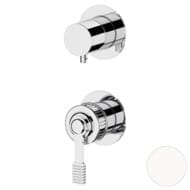 Смеситель для душа Remer Atelier AL93PWBBO, белый матовый