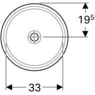 �������� Geberit VariForm (330�330) ������������, ��� �������� 500.746.01.2