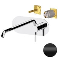 Смеситель для раковины Remer Metrica MC15KBNO, черный матовый — миниатюра 1