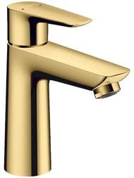 Уценка! Смеситель Hansgrohe Talis E 71710990  для раковины с донным клапаном, 110мм, полиров золото - уценка. — миниатюра 1
