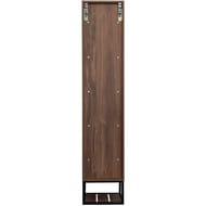 Шкаф-колонна COMFORTY Порто-35 (350х1700х240) подвесной, дуб темно-коричневый  00-00009982